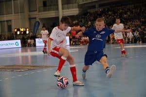 Fußballknabenturnier im Jahnsportforum Neubrandenburg