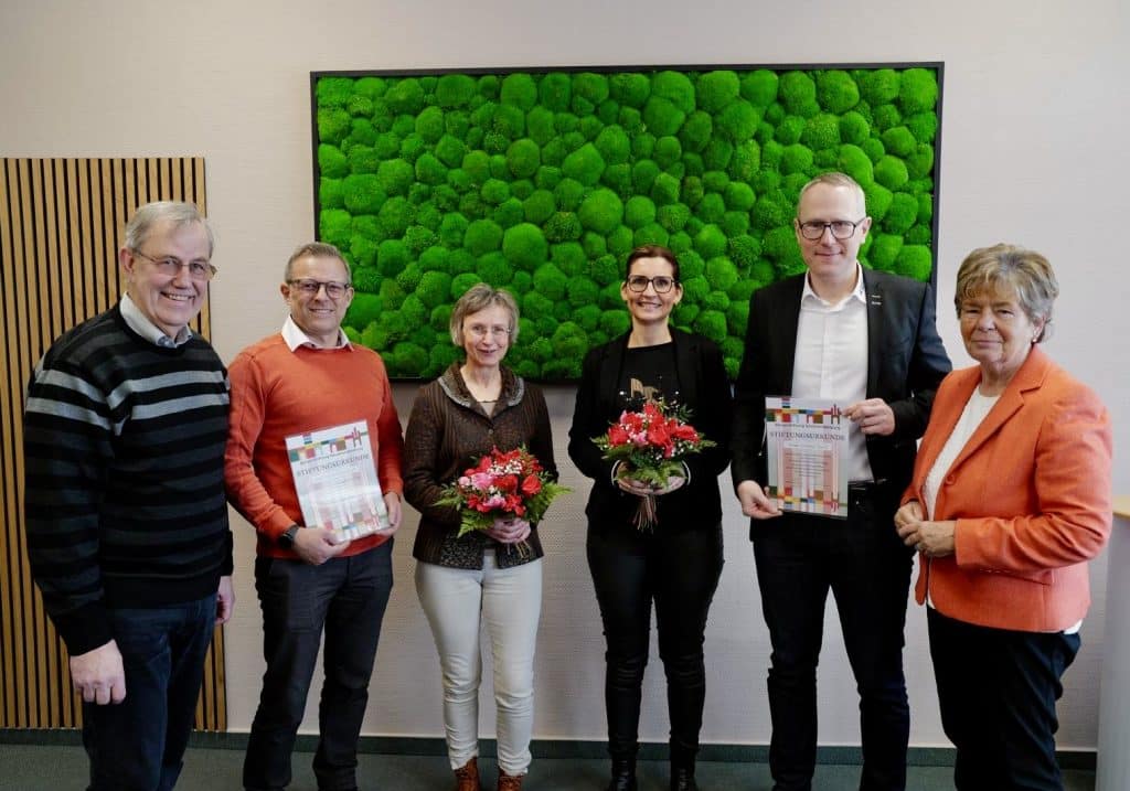 Urkundenübergabe Bürgerstiftung Neubrandenburg