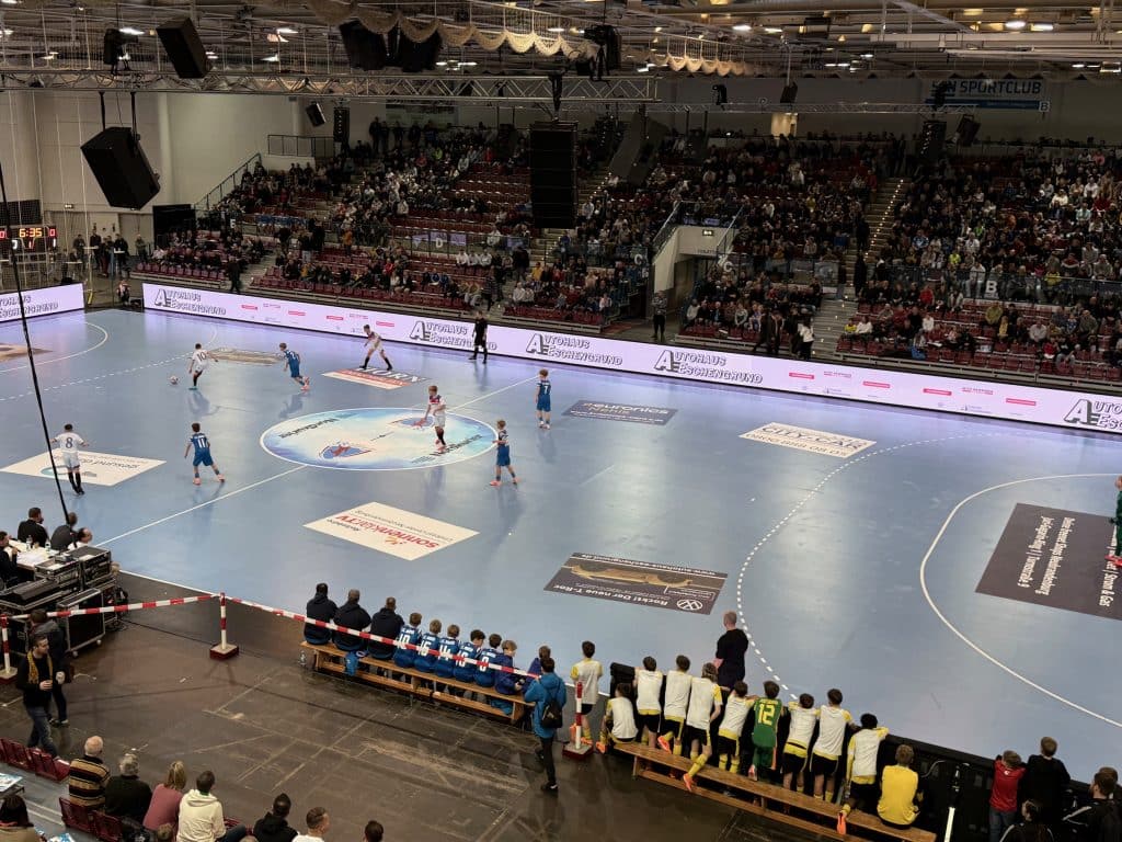 Fußballknabenturnier im Jahnsportforum Neubrandenburg